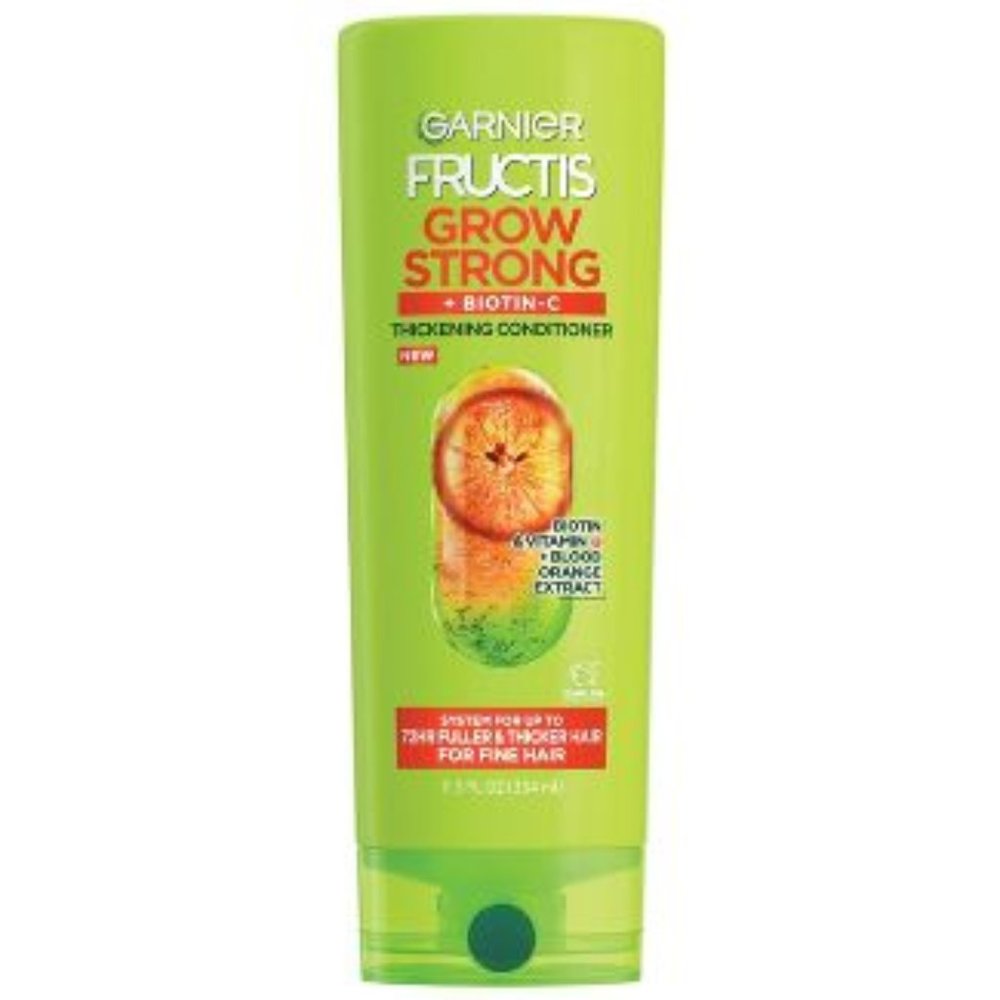 2 Garnier Fructis Grow Strong Thickening Conditioner for Fine Hair 11.3oz